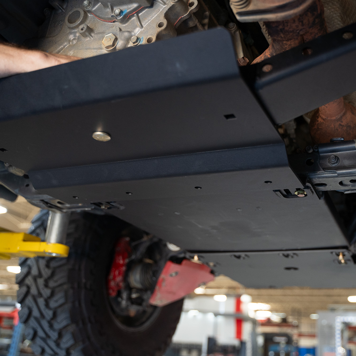 Cali Raised LED Transmission Skid Plate For FJ Cruiser (2007-2014)