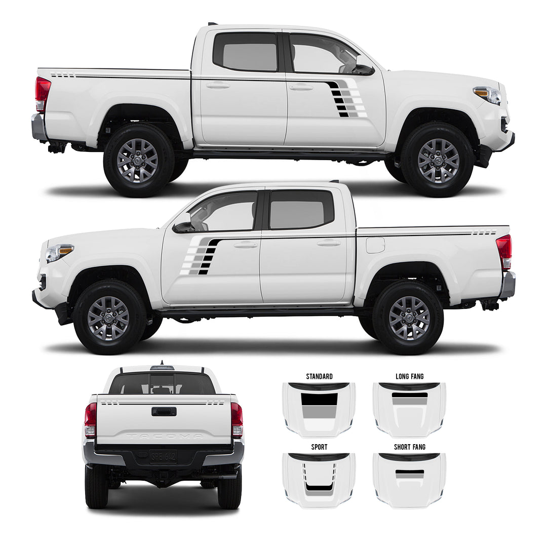 2016-2023 Tacoma Checkered Stripe Kit