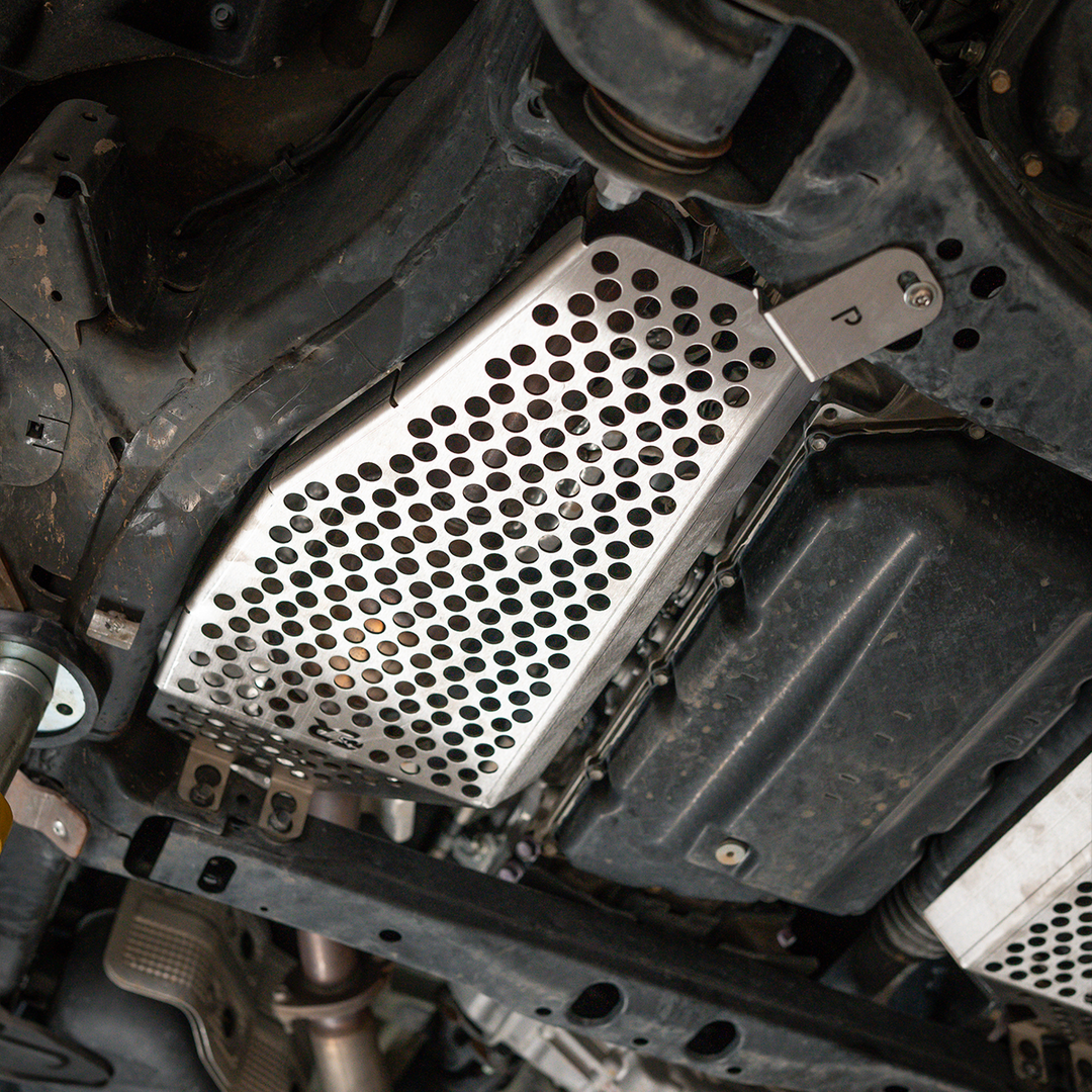 Cali Raised LED Catalytic Converter Shield Fits Tundra (2022+)