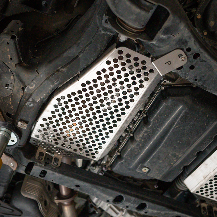 Cali Raised LED Catalytic Converter Shield Fits Tundra (2022+)