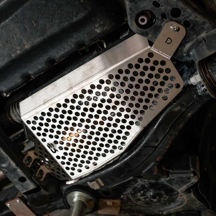 Cali Raised LED Catalytic Converter Shield Fits Tundra (2022+)