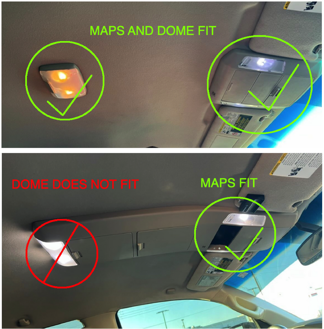 Meso Customs Ultimate Map Lights for Tundra (2014-2021)