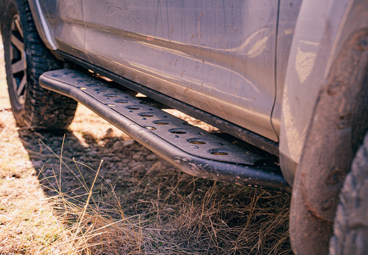 Cali Raised LED Step Edition Bolt On Rock Sliders for 4Runner (2003-2009)