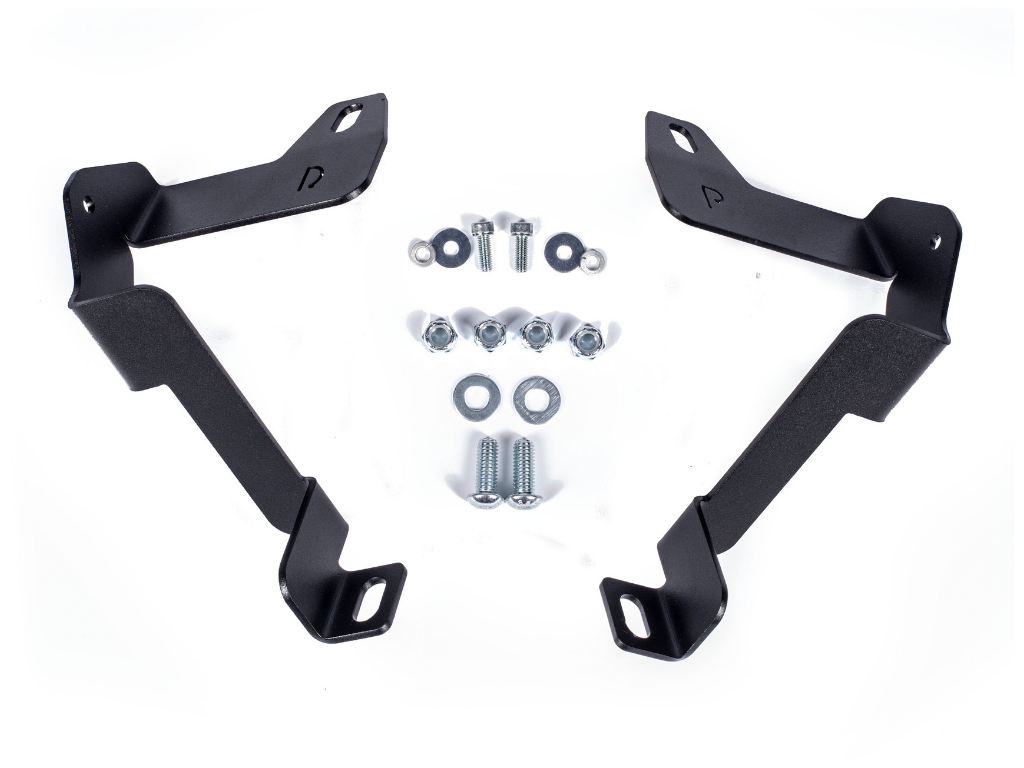 Cali Raised LED 32" Lower Bumper Hidden LED Light Bar Brackets Kit for Tundra (2014-2021)