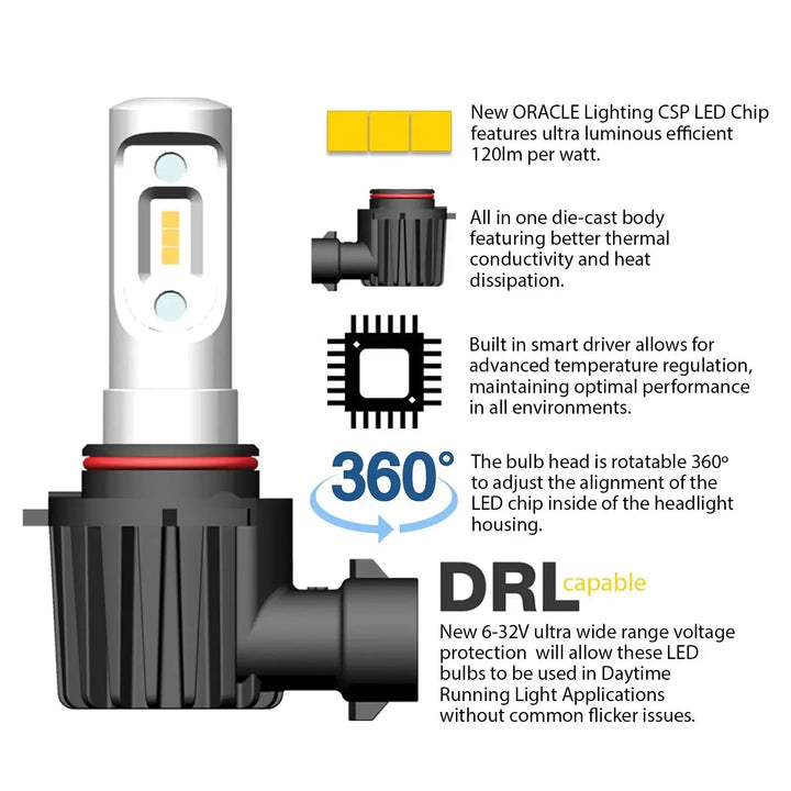 ORACLE Lighting H11 - VSeries LED Light Bulb Conversion Kit (Fog Light)