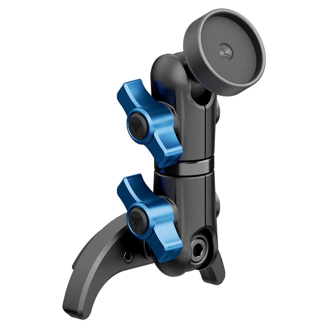 LINK™ Vent Mount Bracket With Midland MXT275 and MXT575 Magnetic CB Radio Mic Holder | 2016-2023 Toyota Tacoma and 2014-2021 Toyota Tundra | Choose Your Arm Length