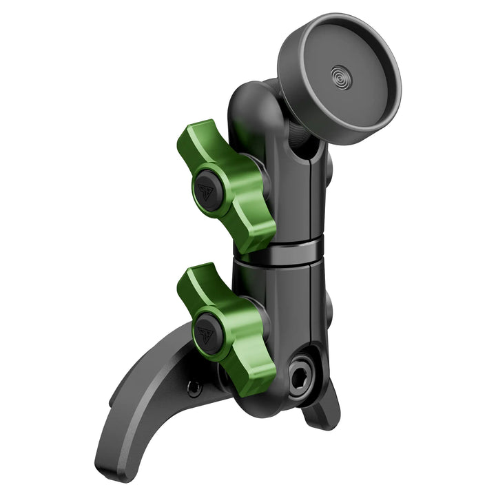 LINK™ Vent Mount Bracket With Midland MXT275 and MXT575 Magnetic CB Radio Mic Holder | 2016-2023 Toyota Tacoma and 2014-2021 Toyota Tundra | Choose Your Arm Length