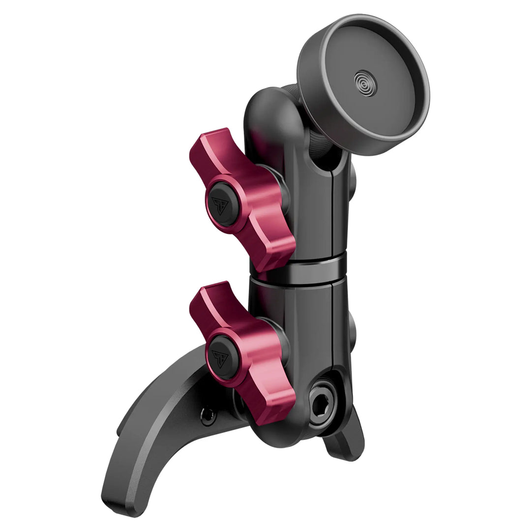 LINK™ Vent Mount Bracket With Midland MXT275 and MXT575 Magnetic CB Radio Mic Holder | 2016-2023 Toyota Tacoma and 2014-2021 Toyota Tundra | Choose Your Arm Length