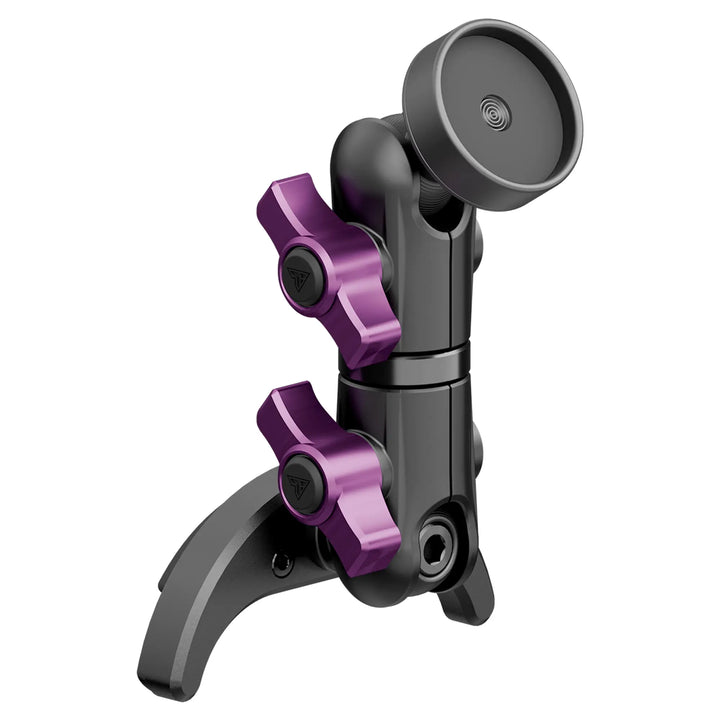 Tackform LINK™ Vent Mount Bracket With Midland MXT Magnetic CB Radio Mic Holder | Choose Your Arm Length for Tacoma (2016-2023) & Tundra (2014-2021)