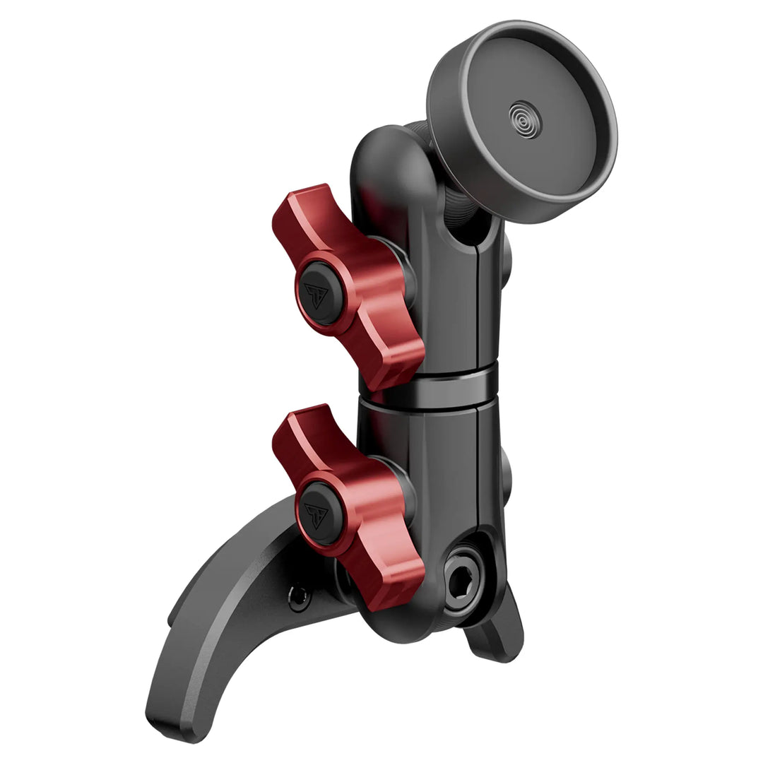 LINK™ Vent Mount Bracket With Midland MXT275 and MXT575 Magnetic CB Radio Mic Holder | 2016-2023 Toyota Tacoma and 2014-2021 Toyota Tundra | Choose Your Arm Length