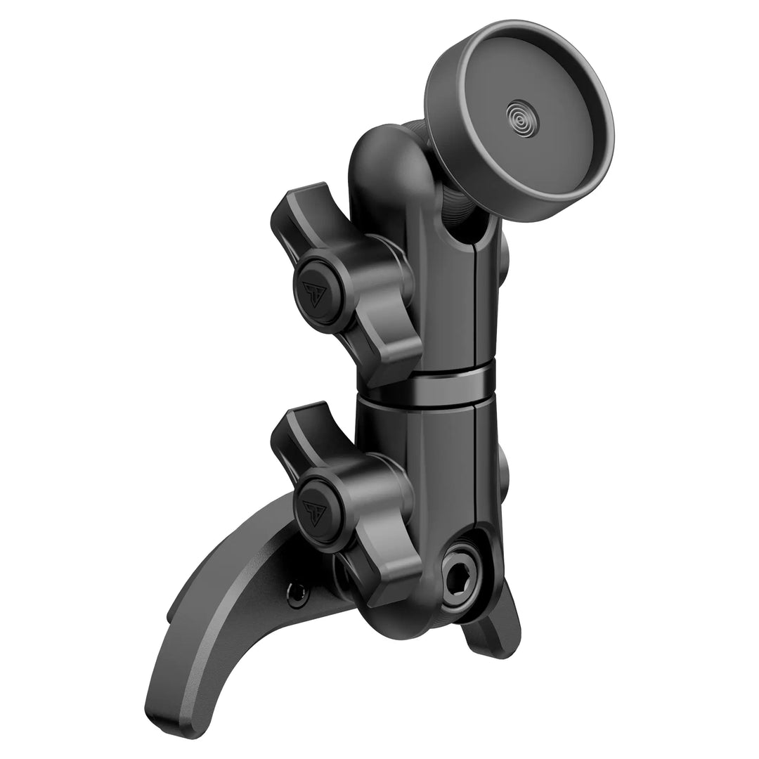LINK™ Vent Mount Bracket With Midland MXT275 and MXT575 Magnetic CB Radio Mic Holder | 2016-2023 Toyota Tacoma and 2014-2021 Toyota Tundra | Choose Your Arm Length