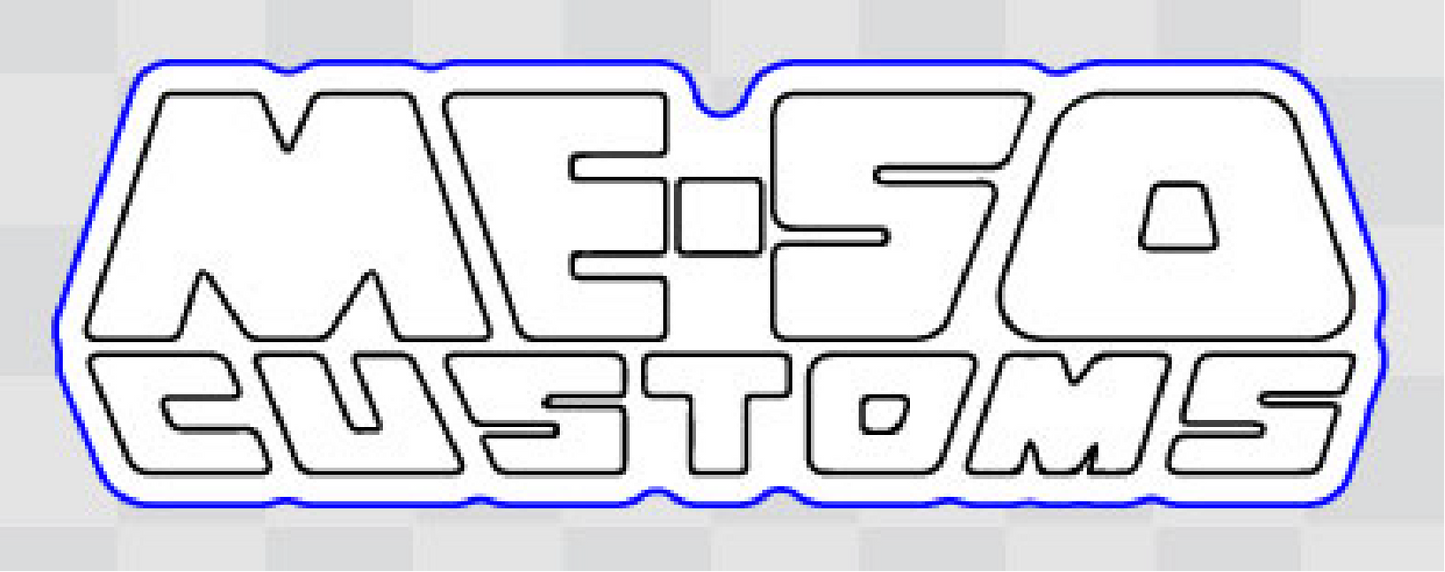 Meso Customs Stickers