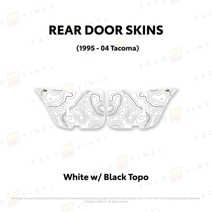 2010-24 4Runner Door Skins (Lower Section)