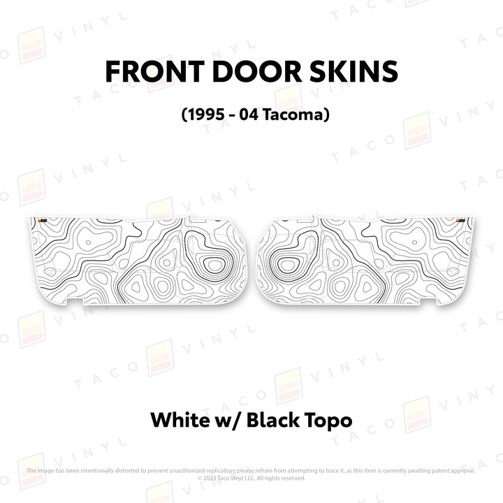 2010-24 4Runner Door Skins (Lower Section)