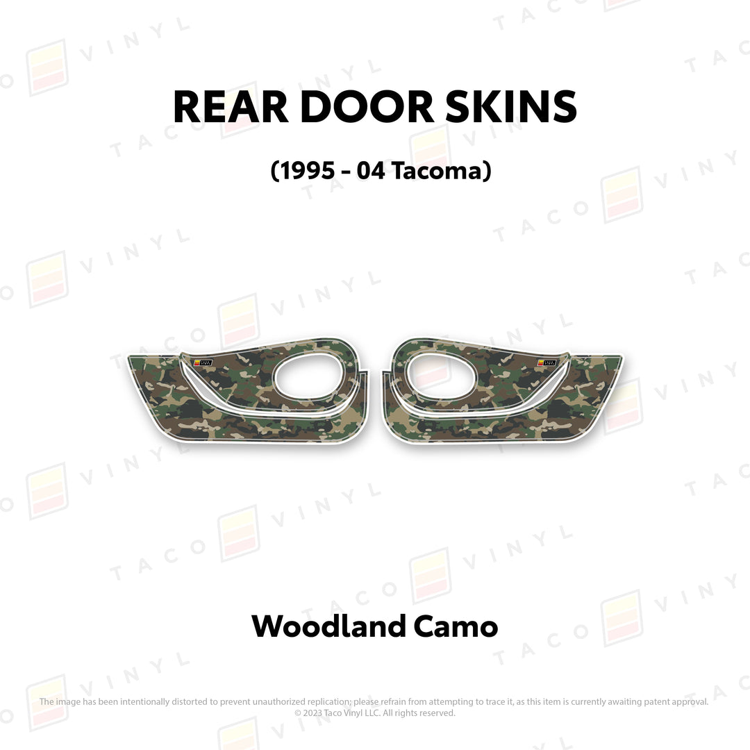 1995-04 Tacoma Door Skins (Lower Section)