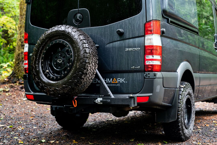 RIGd Supply UltraSwing® Mega-Fit Spare Tire Hitch Mount | RiGd Supply
