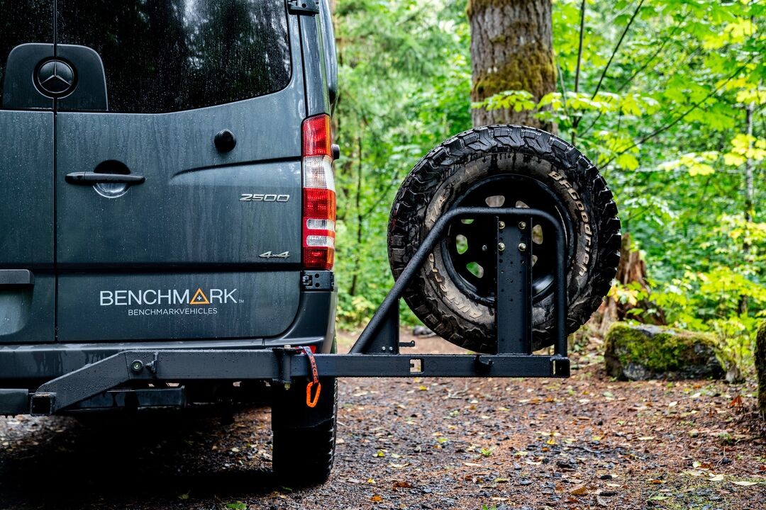RIGd Supply UltraSwing® Mega-Fit Spare Tire Hitch Mount | RiGd Supply