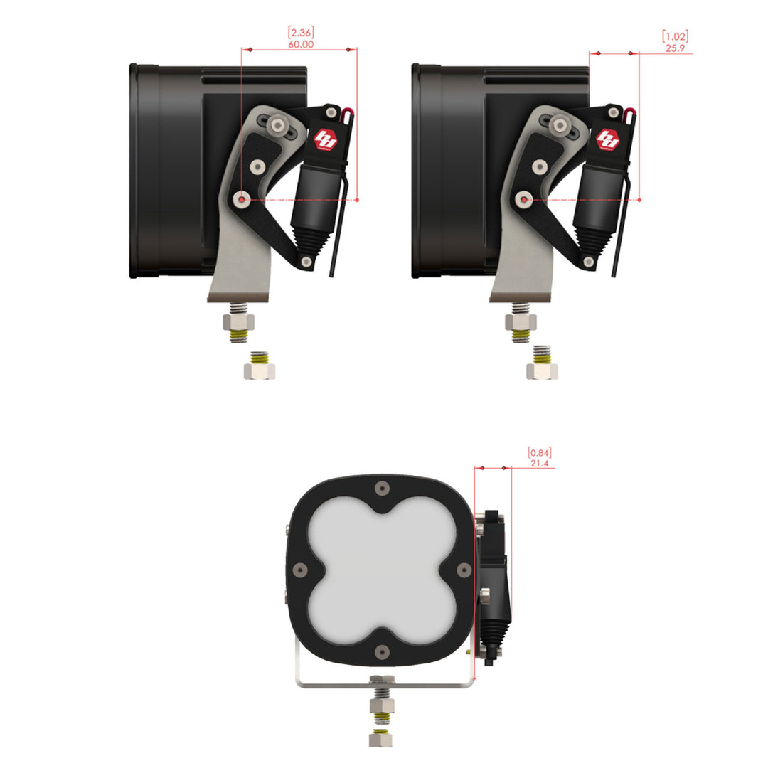 Baja Design Reflex Light Actuator Kit – XL Standard Housing - Universal