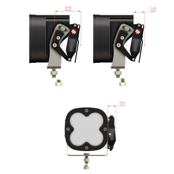 Baja Design Reflex Light Actuator Kit – XL Standard Housing - Universal