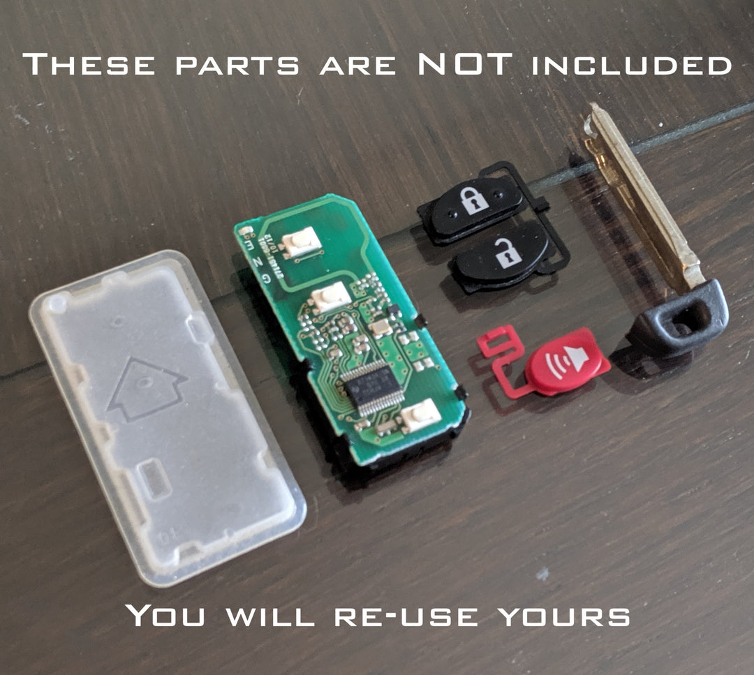 YMD2 - 3 Button withOUT PANIC - Toyota Keyless Start Remote Kit