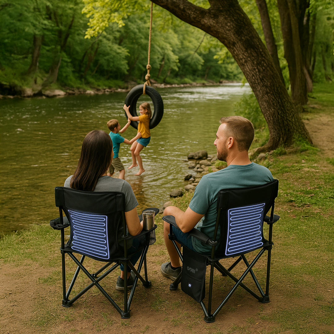 Gobi Heat Zephyr Dual-Zoned Cooling Camp Chair