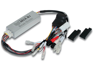 Stereo Replacement Kit for 2003-2009 Lexus GX 470 With Factory Navigation - Beat-Sonic MVA-81