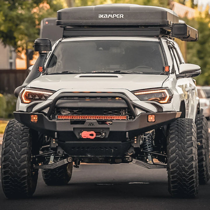 Backwoods Adventure Mods Hi-Lite Overland Front Bumper [PreRunner Bull Bar] for 4Runner (2010-2024)