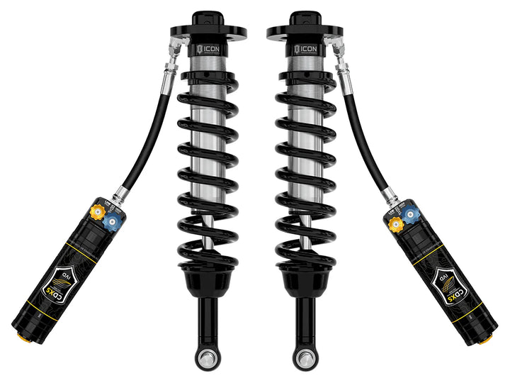 Icon 1.25-3" Lift, Front, 2.5 Series Coilover Kit, Remote Reservoir W/ CDXS for 4Runner 4WD (2024+)