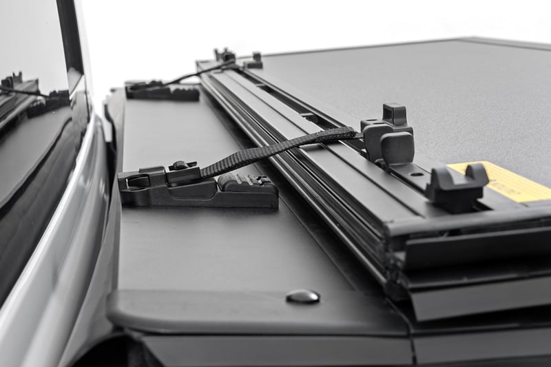 Rough Country Hard Tri-Fold Flip Up Bed Cover 5'7" for Tundra 2WD/4WD (2022+)