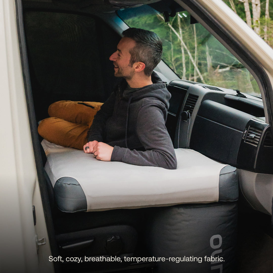 Luno® AIR Van Front Cab Mattress Fitted Sheet.