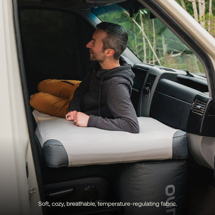 Luno® AIR Van Front Cab Mattress Fitted Sheet.