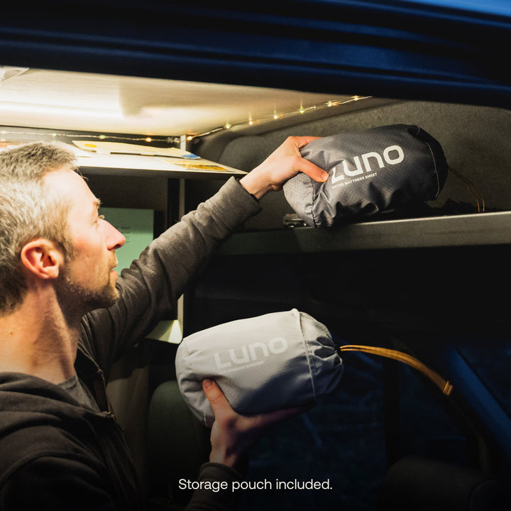 Luno® AIR Van Front Cab Mattress Fitted Sheet.