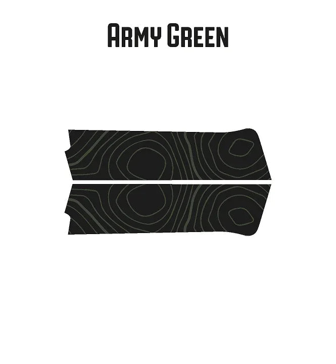 Topographic Outer Hood Trim Overlay (Top) - 2024+ Land Cruiser