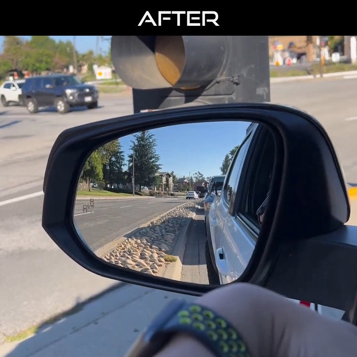 Aspire Auto Accessories Upgraded Wide View Side Mirrors for 16-26 Tacoma | 14-26 4Runner| 19-25 Rav4
