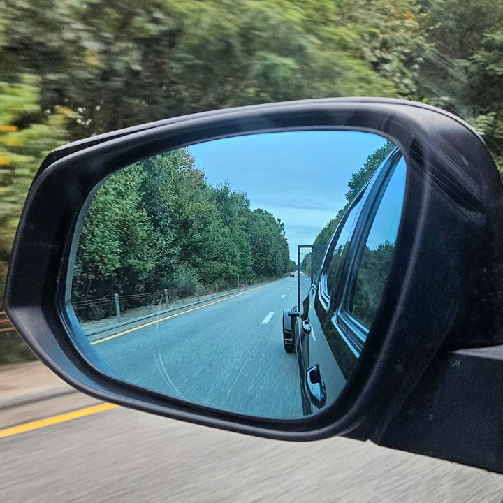 Aspire Auto Accessories Upgraded Wide View Side Mirrors for 16-26 Tacoma | 14-26 4Runner| 19-25 Rav4