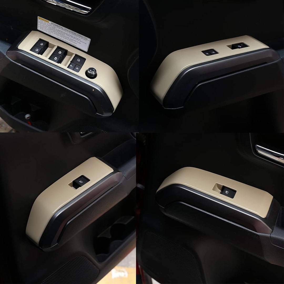 Aspire Auto Accessories Door Control Trim Cover for Tacoma (2016-2023)