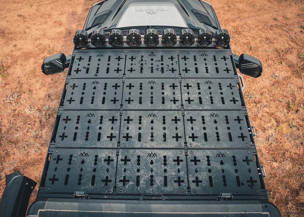 Backwoods Adventure Mods DRIFTR Roof Rack Deck Accessory Panels