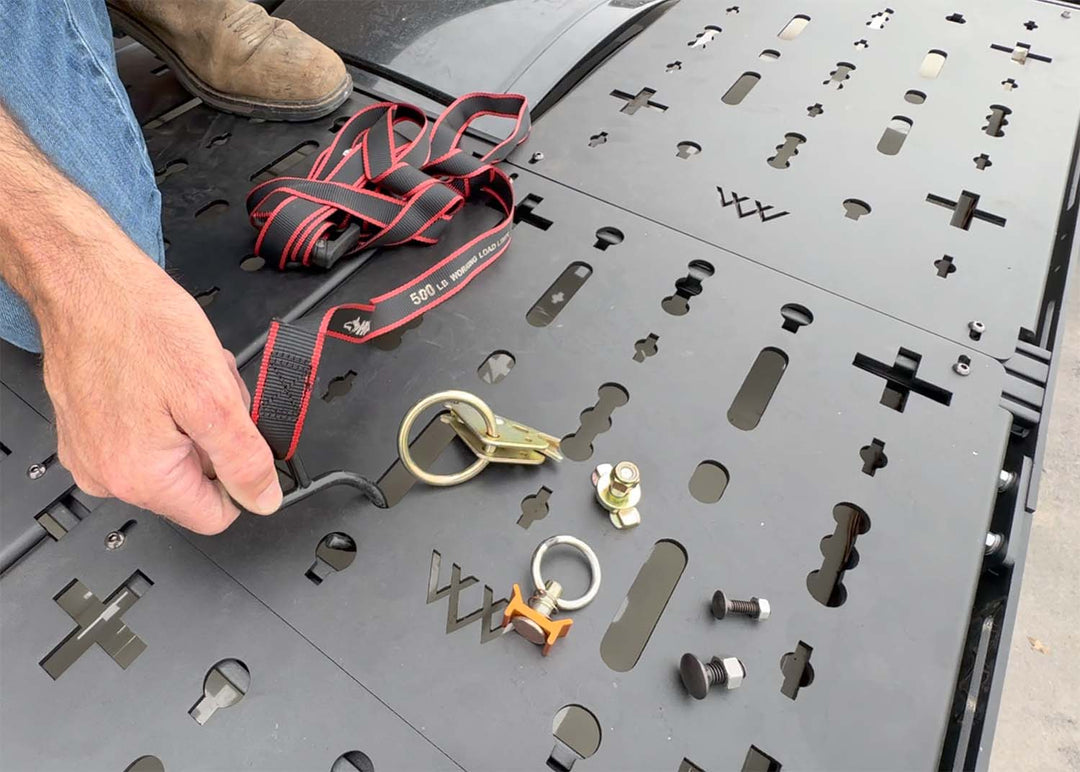 Backwoods Adventure Mods DRIFTR Roof Rack Deck Accessory Panels