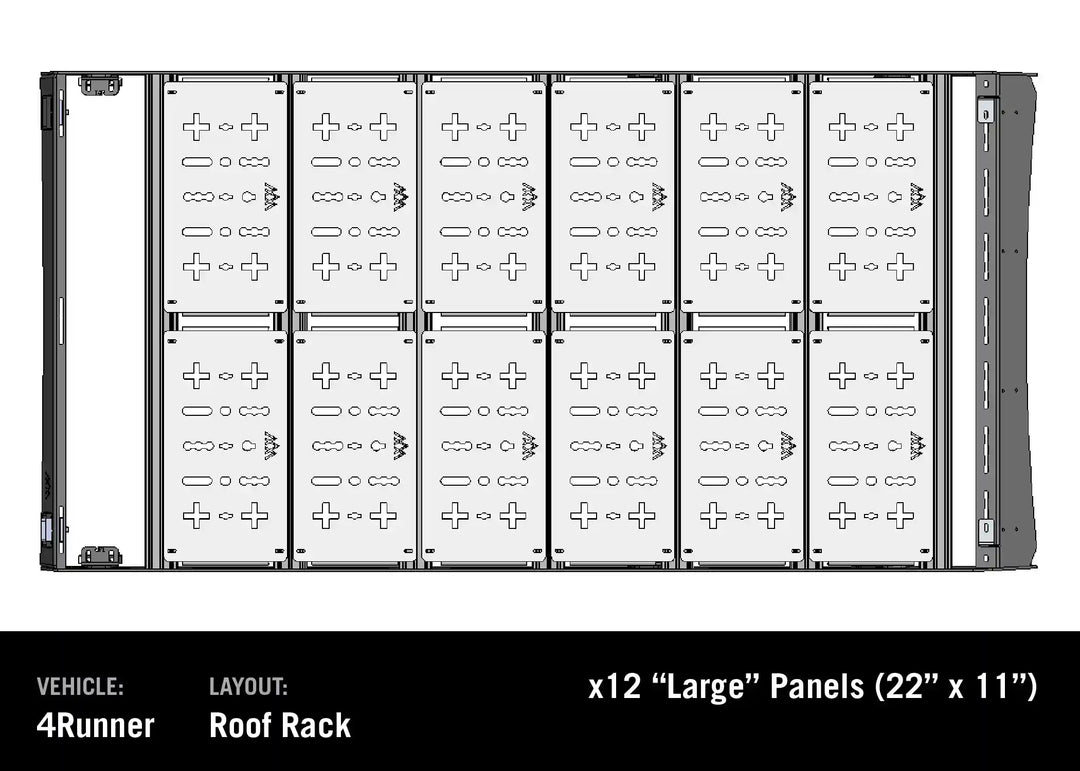 DRIFTR Roof Rack Deck Accessory Panels