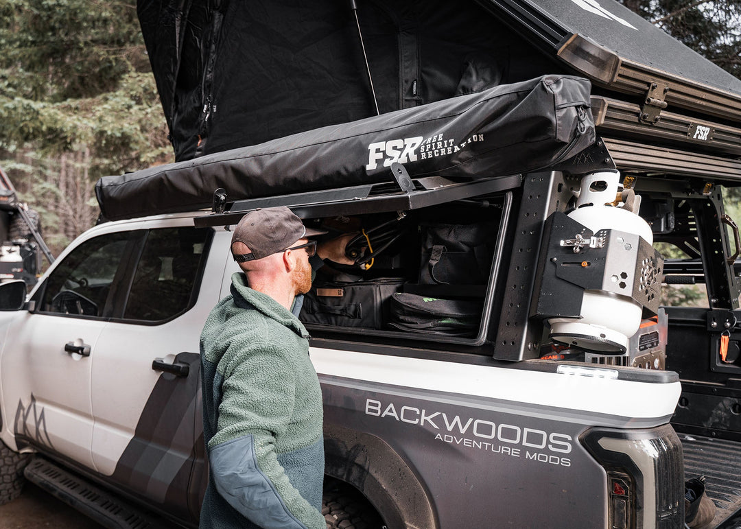 Backwoods Adventure Mods Overland Bed Rack for Tacoma (2005-2025)