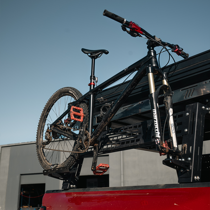 Cali Raised LED Bed Rack Bike Mount