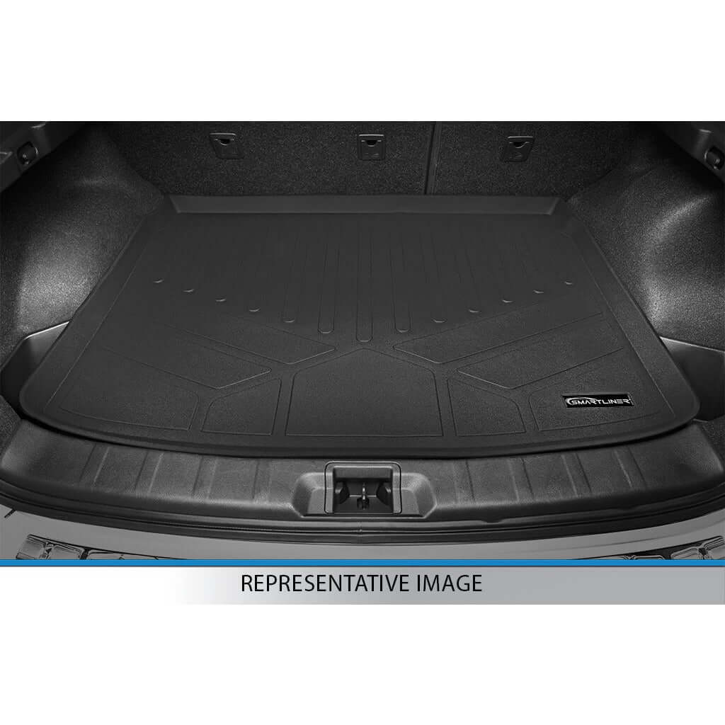 SMARTLINER Custom Fit Floor Liners For 2008 - 2022 Toyota Sequoia with 2nd Row Bench Seat