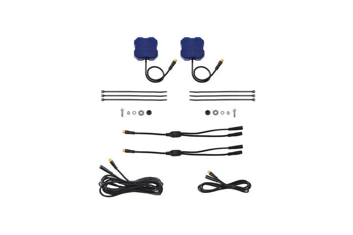 Baja 686 Industries LLC Mirror Puddle light Diode Dynamics + Rock lights pair for Tacoma (2024+)