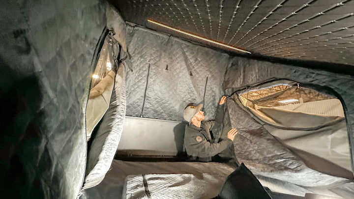 Canopy Camper Insulation Kit | All-Weather Thermal Liner for Overlanding