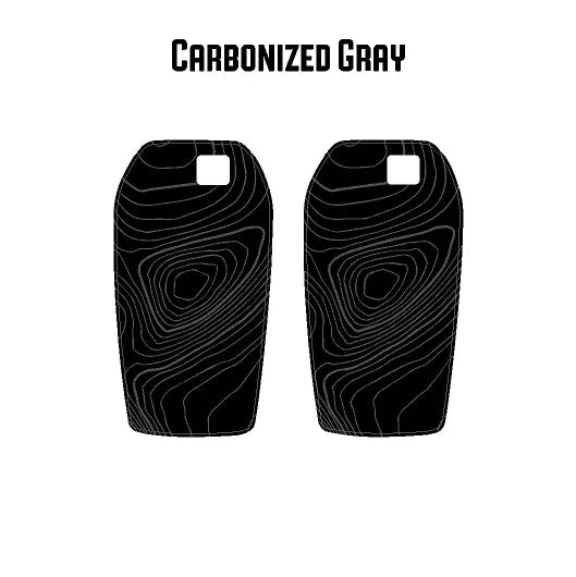 Topographic Key Fob Overlays - 2024+ Tacoma / 2025+ 4Runner