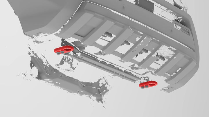 2024-Current Toyota Tacoma Lower Front Recovery Points