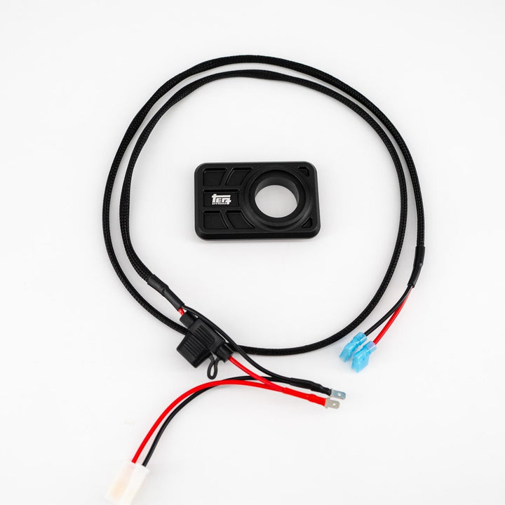 TEQ Offroad Center Console USB 12V Power Panel | Billet Aluminum | Replaces Ashtray | for 4Runner (1996 - 2002)