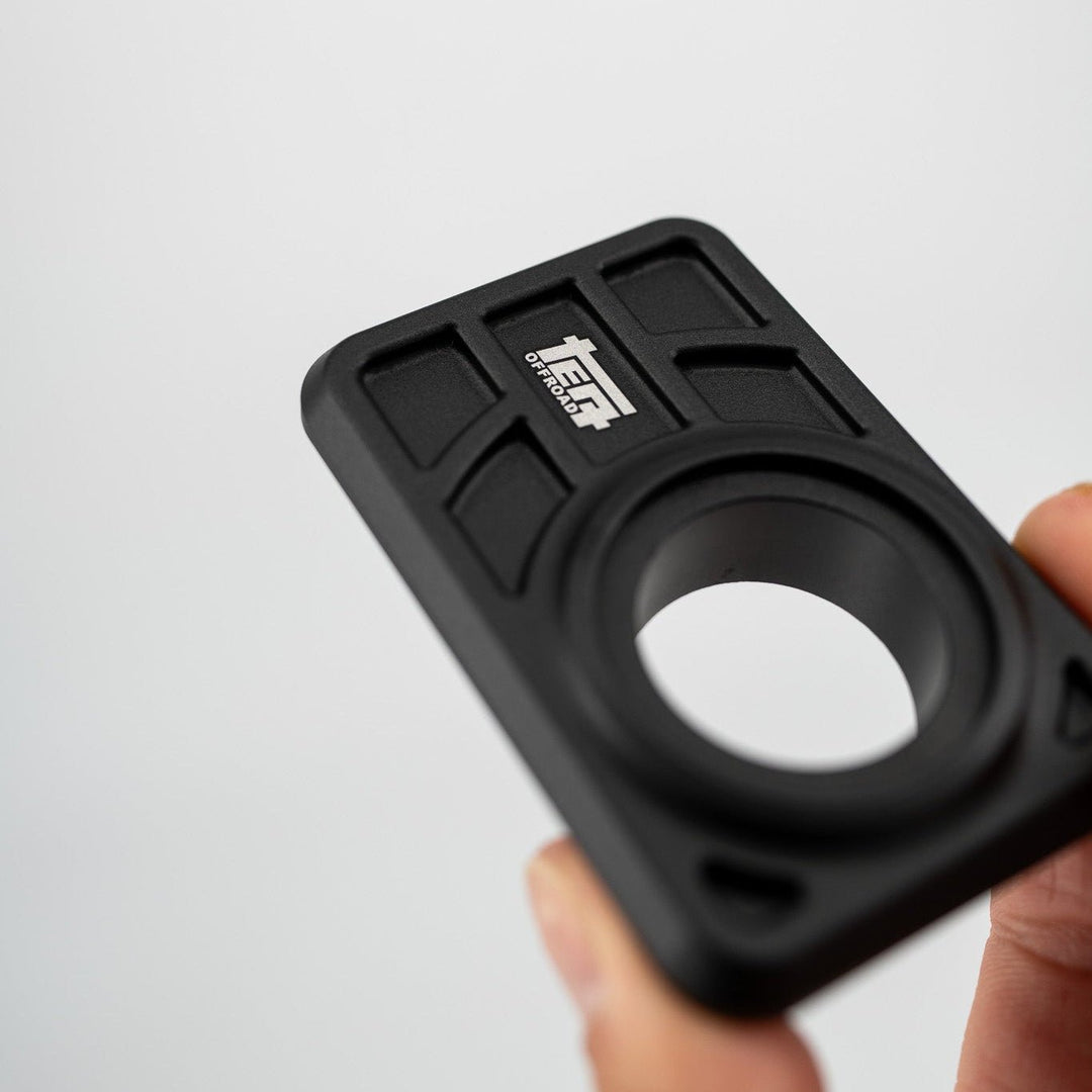 TEQ Offroad Center Console USB 12V Power Panel | Billet Aluminum | Replaces Ashtray | for 4Runner (1996 - 2002)
