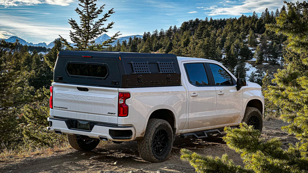 Gull Wing Truck Cap Topper & Overland Camper Shell for Work, Camping & Off-Road | Dirtbox Overland