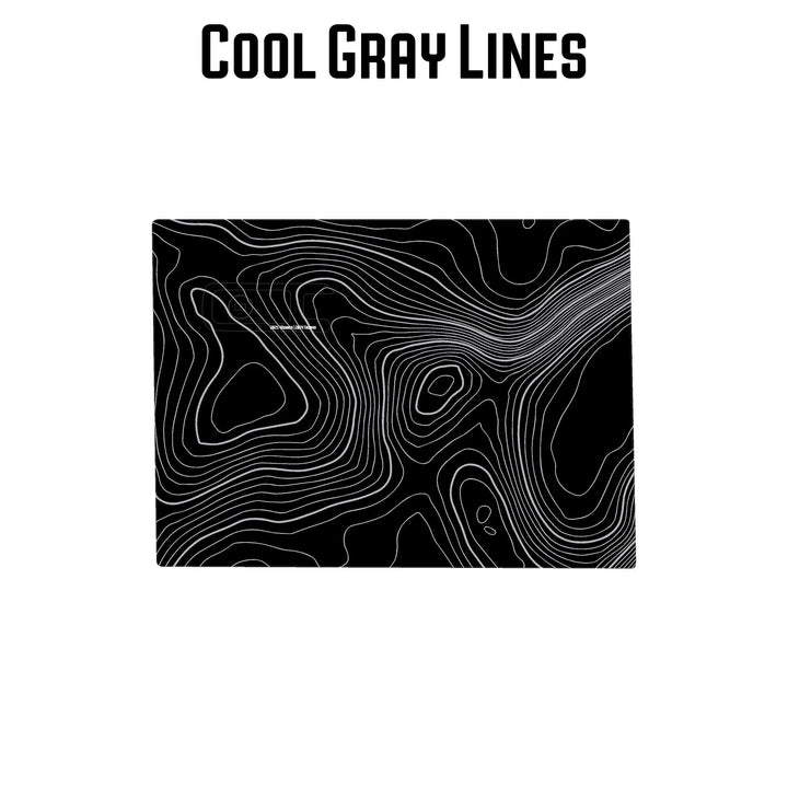 Topographic Map Premium Print Vinyl Rolls (3' or 6') - Matte Finish